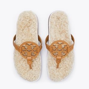 Tory Burch MILLER CLOUD SHEARLING Sandals